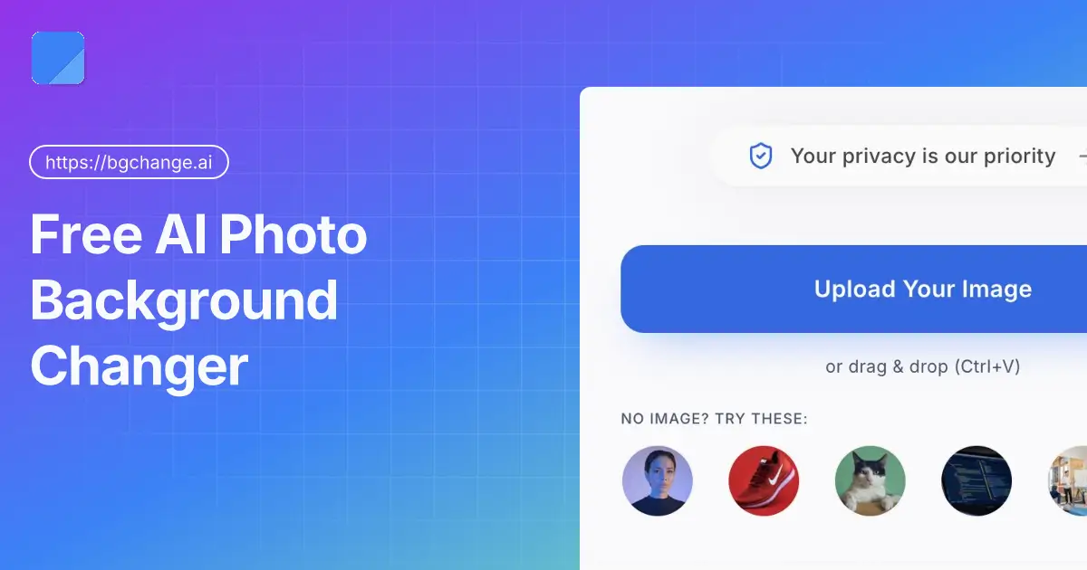 AI Background Changer - BG Remover, Change Photo Free Online